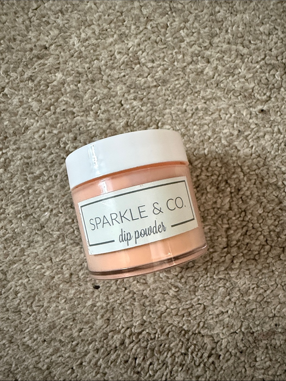 Sparkle & Co. Peach Dip Powder